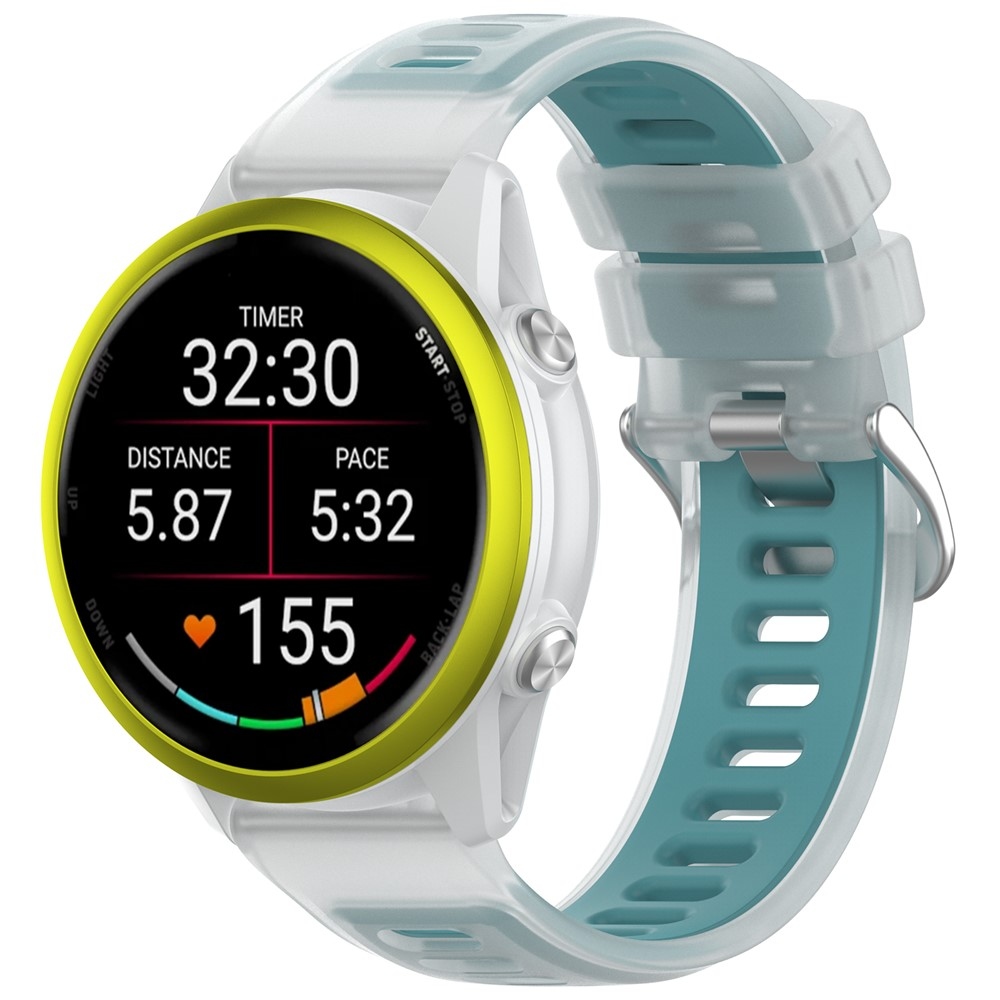 Jelly szilikon karkötő a Garmin Forerunner 570 42 mm-es modellhez – kék
