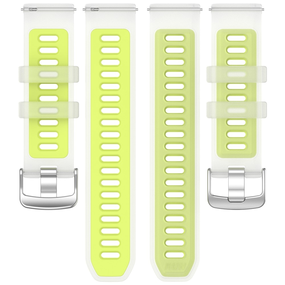 Jelly szilikon karkötő a Garmin Forerunner 570 42 mm-es modellhez – zöld