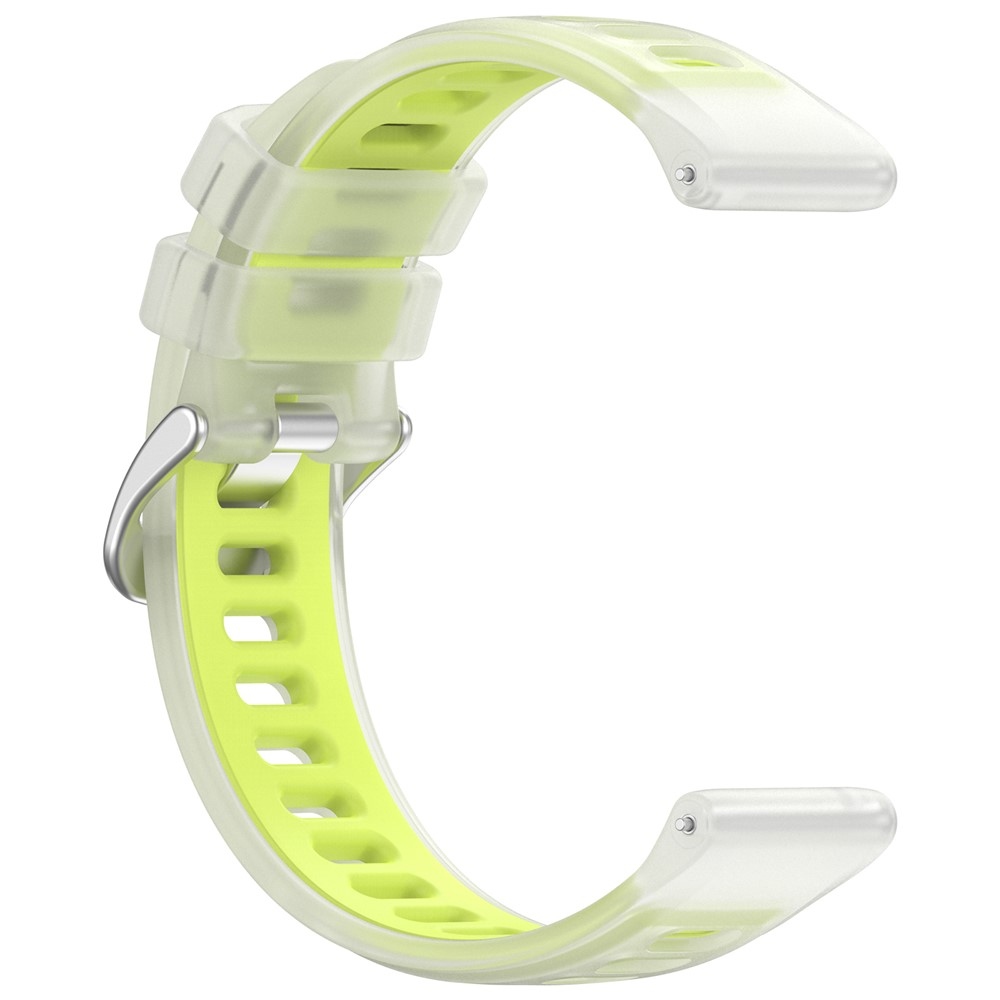 Jelly szilikon karkötő a Garmin Forerunner 570 42 mm-es modellhez – zöld