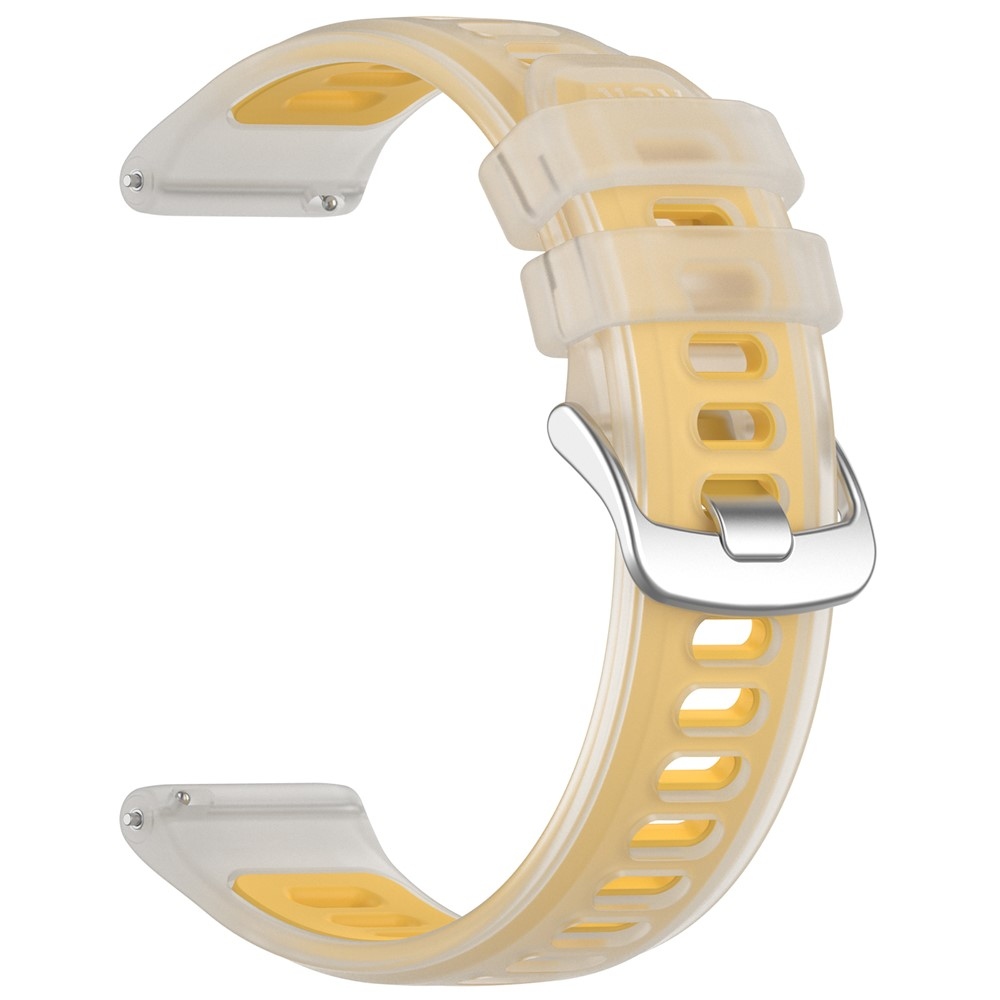 Jelly szilikon karkötő a Garmin Forerunner 570 47 mm/970/265 modellekhez – sárga