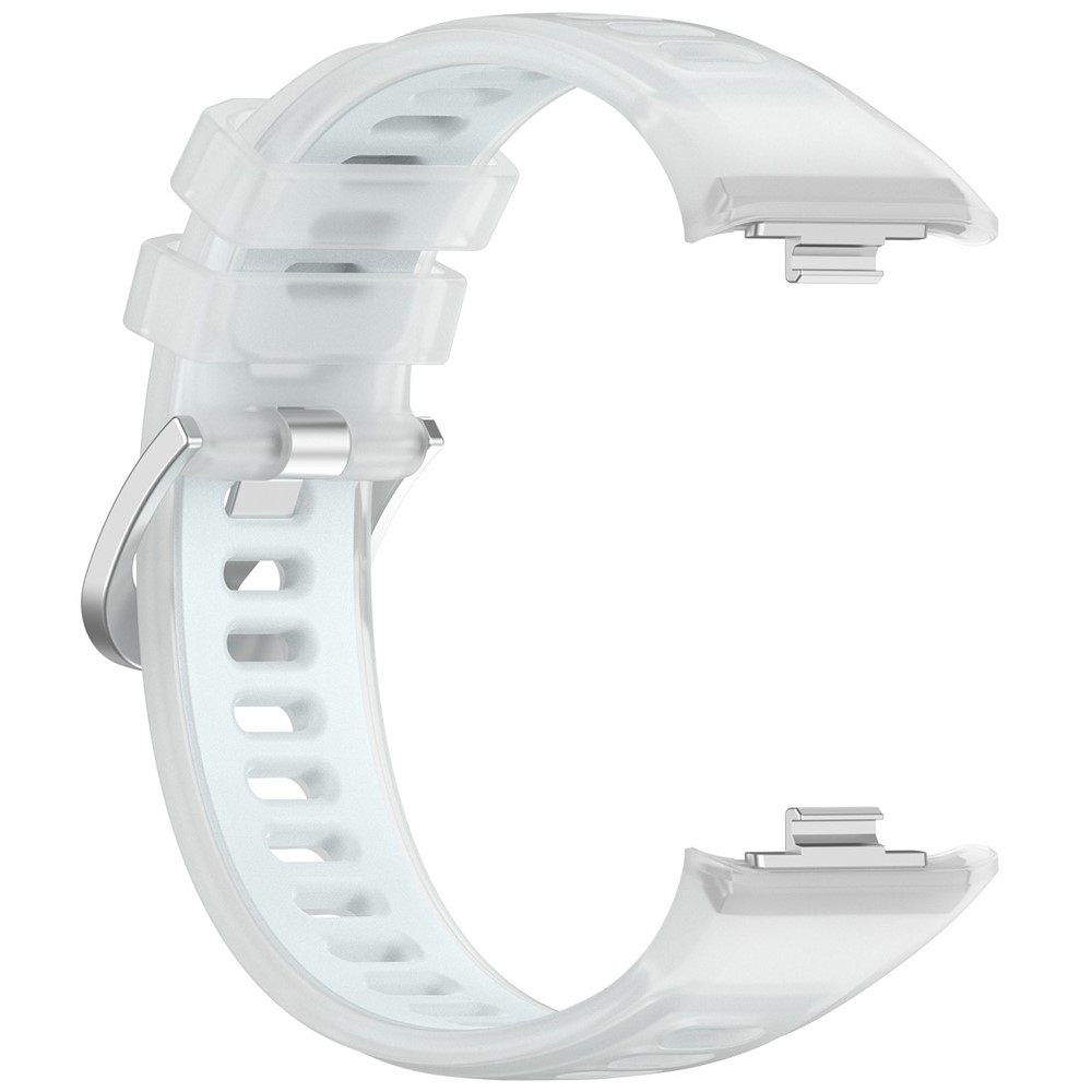 Jelly szilikon karkötő a Xiaomi Smart Band 10 Pro/9 Pro/8 Pro/Redmi Watch 6/5/4 modellekhez – fehér