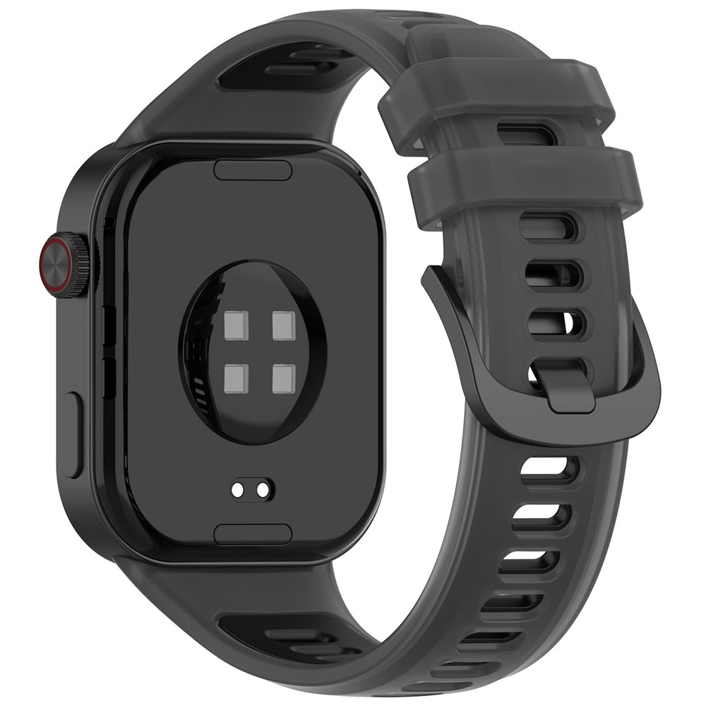 Jelly szilikon karkötő a Xiaomi Smart Band 10 Pro/9 Pro/8 Pro/Redmi Watch 6/5/4 modellekhez – fekete