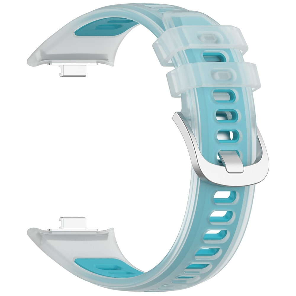 Jelly szilikon karkötő a Xiaomi Smart Band 10 Pro/9 Pro/8 Pro/Redmi Watch 6/5/4 modellekhez – kék