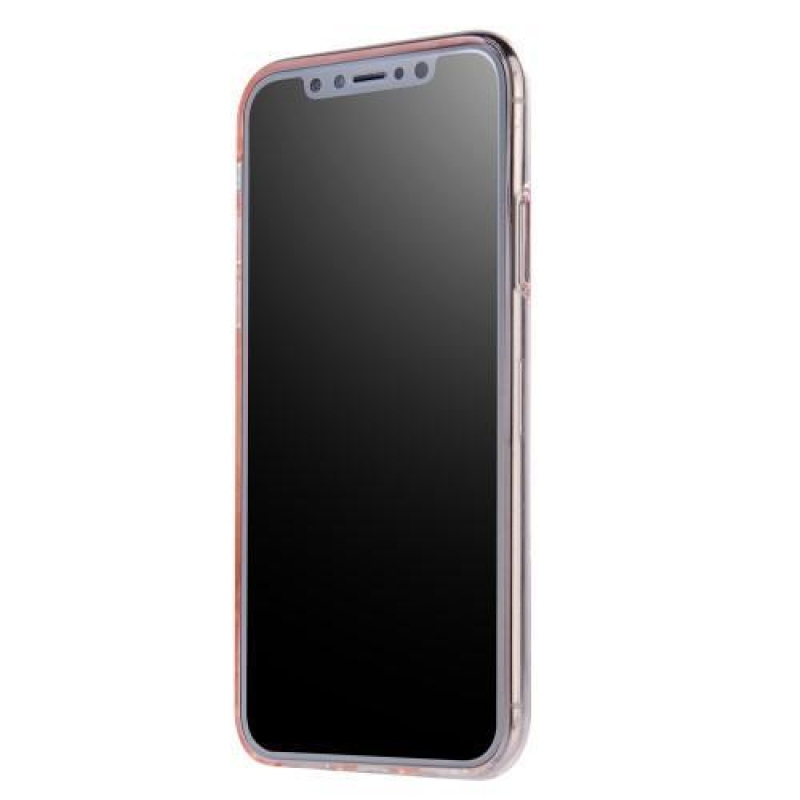 Jewel 3D zselés tok iPhone X készülékhez - rózsaszín