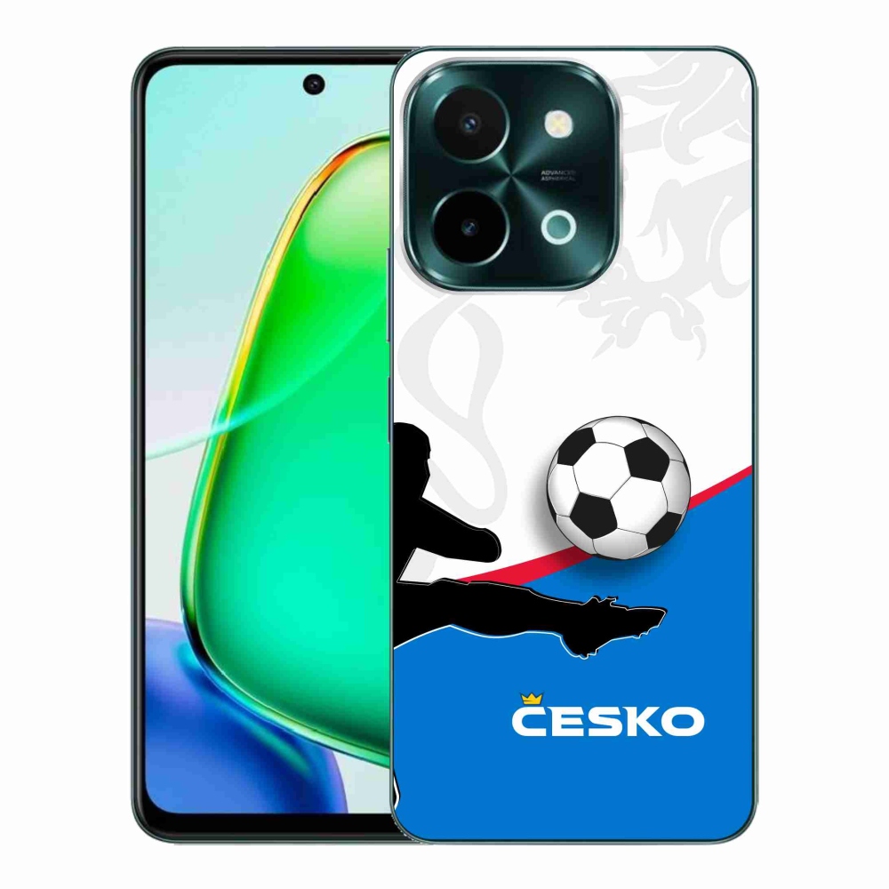 Gél borítás mmCase a Vivo Y28-hoz - futball Csehország 3