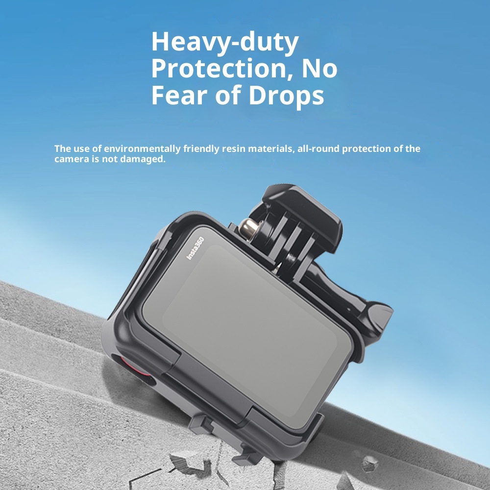 Könnyű védőkeret gyorskioldó talppal Insta360 GO Ultra készülékhez