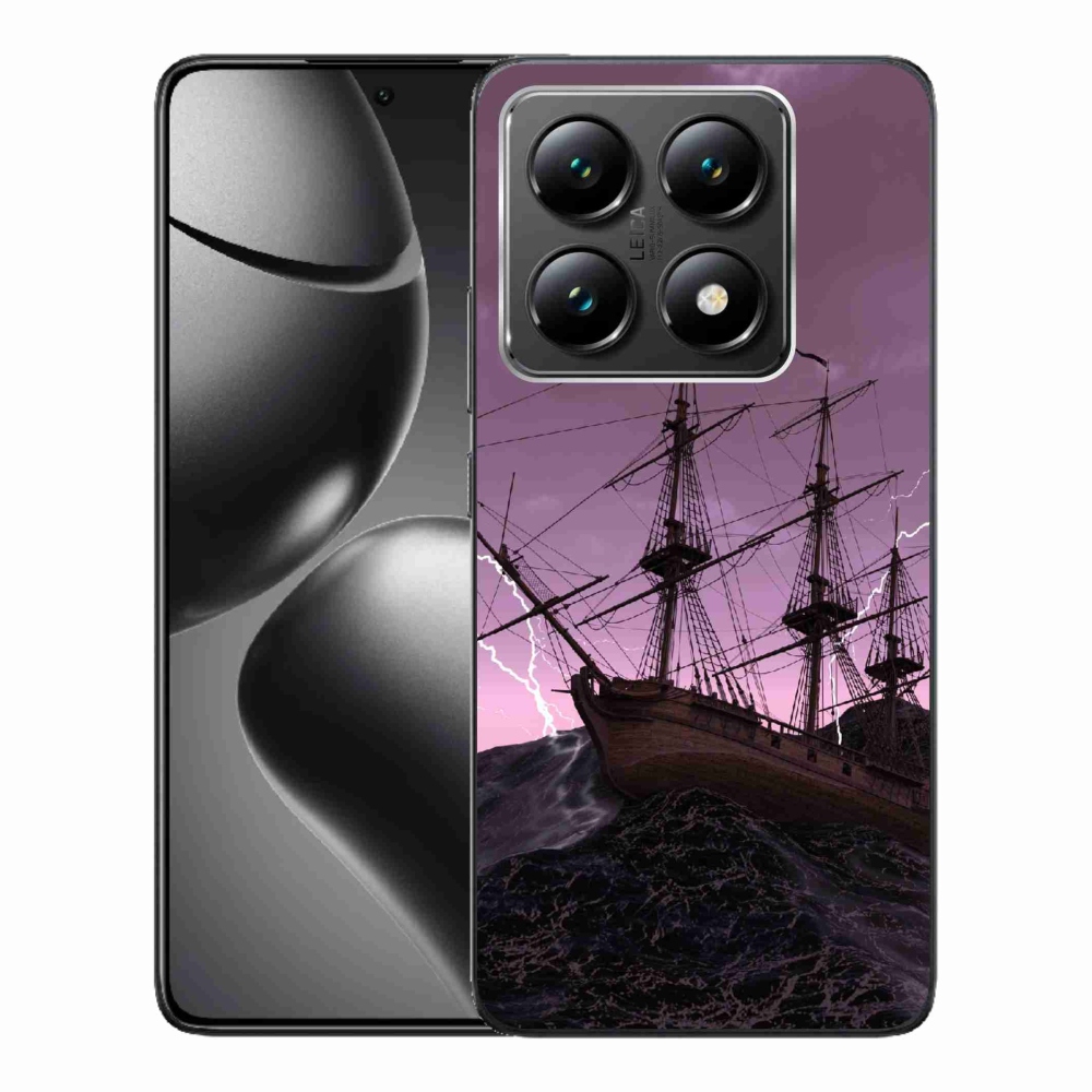 Gél borítás mmCase a Xiaomi 14T-hez - hajó a viharban