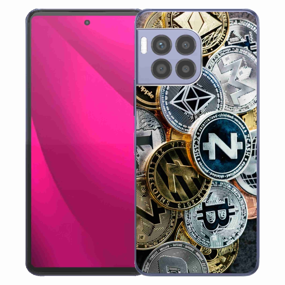 Zselés borítás mmCase a T-Mobile T Phone 2 Pro készülékhez - kriptovaluták