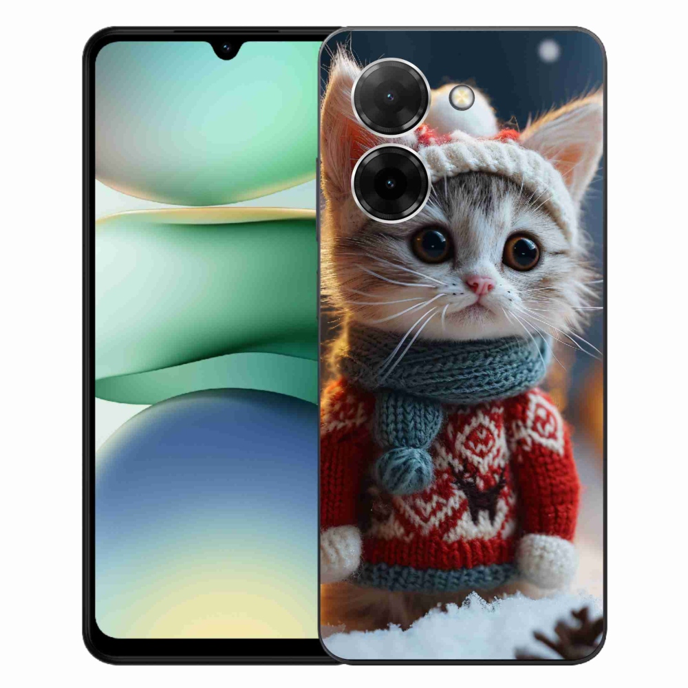 Gél borítás mmCase a Xiaomi Redmi A5 (171.7x77.8x8.3mm) - cica pulóverben