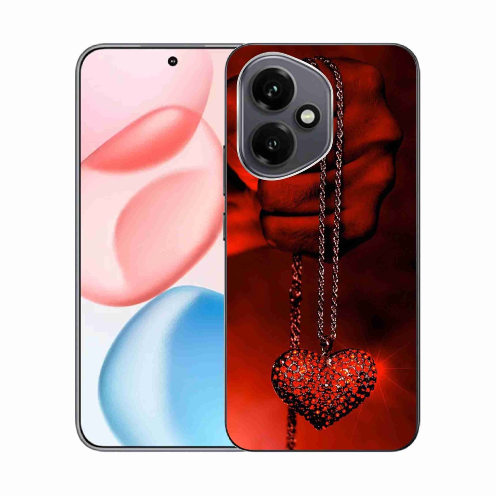 Zselés borítás mmCase a Honor 400-hoz - nyaklánc