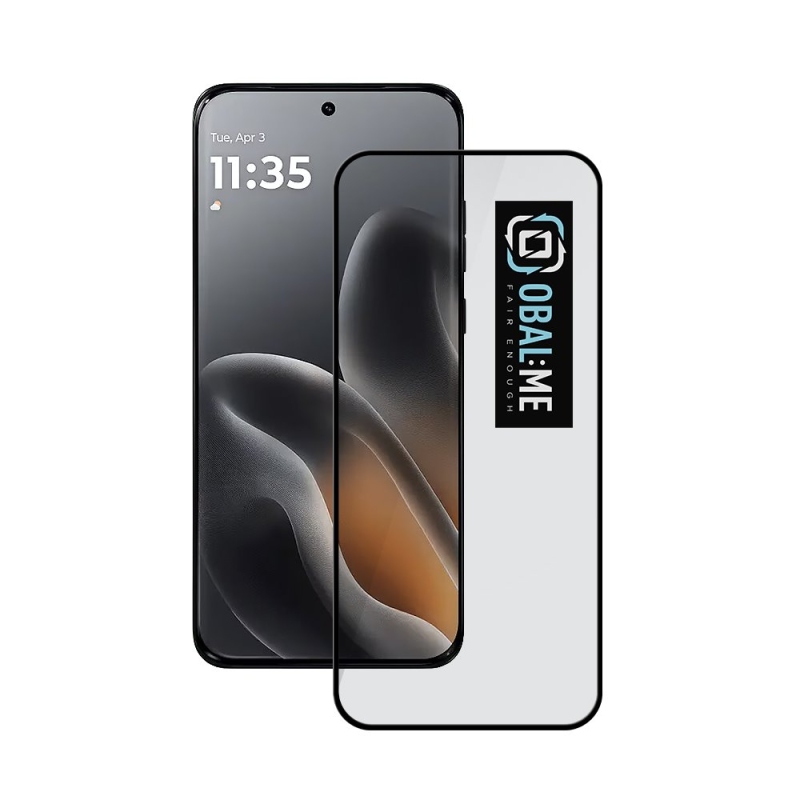CSOMAG:ME 5D edzett üveg Motorola Edge 70 Fusion Fekete