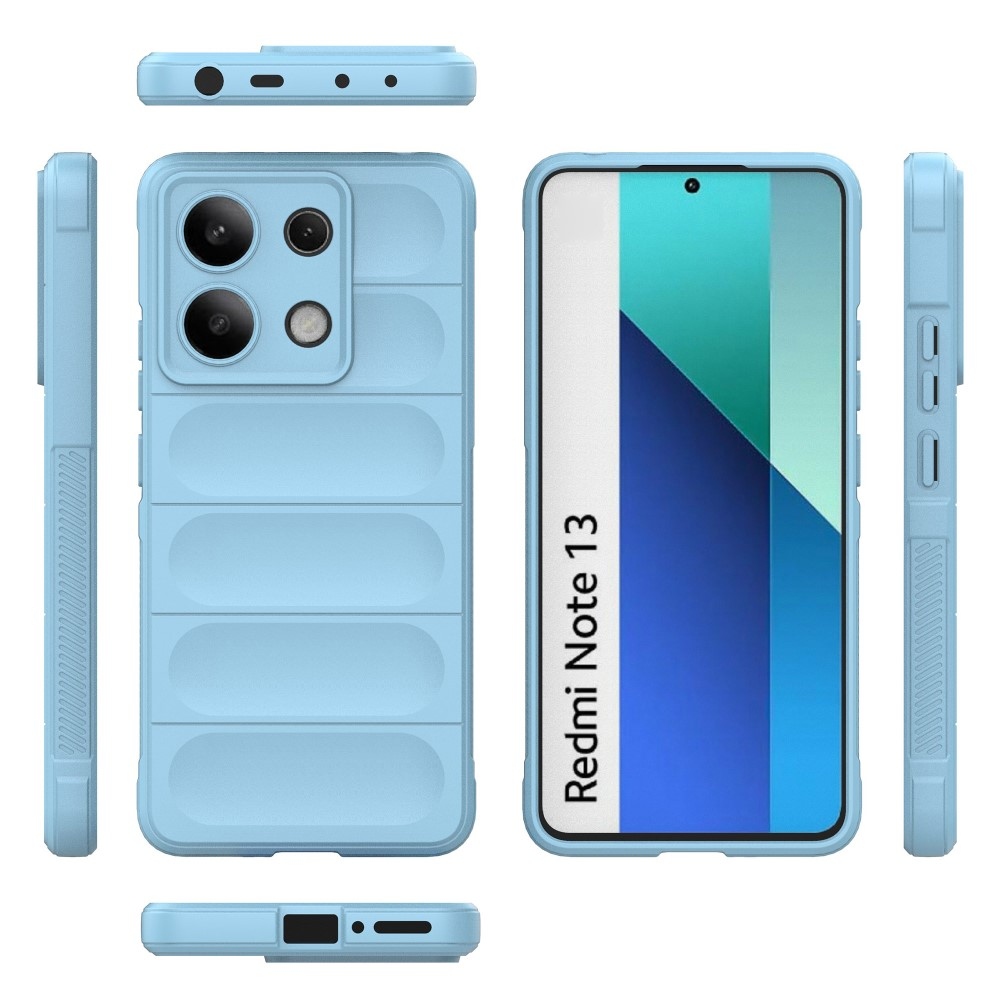 Rugg tartós zselés tok Xiaomi Redmi Note 13-hoz - világoskék
