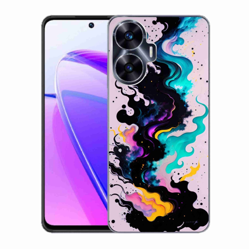 Gél borítás mmCase a Realme C55 készülékhez - absztrakt motívum 4