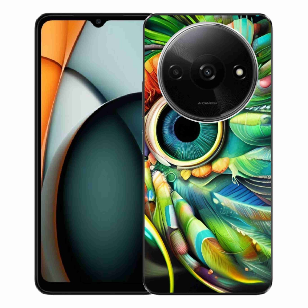 Gél borítás mmCase a Xiaomi Redmi A3-hoz - absztrakt motívum 18