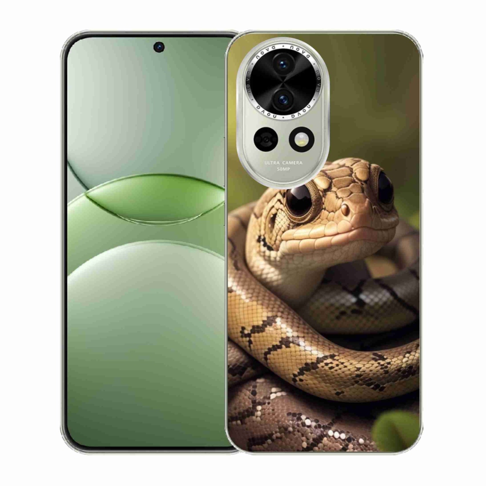 Gél borítás mmCase a Huawei Nova 13 5G készülékhez - kígyó 1