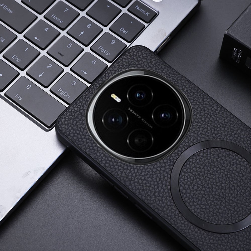 Luxus zselés tok MagSafe támogatással a Honor Magic 7 Pro 5G számára - fekete