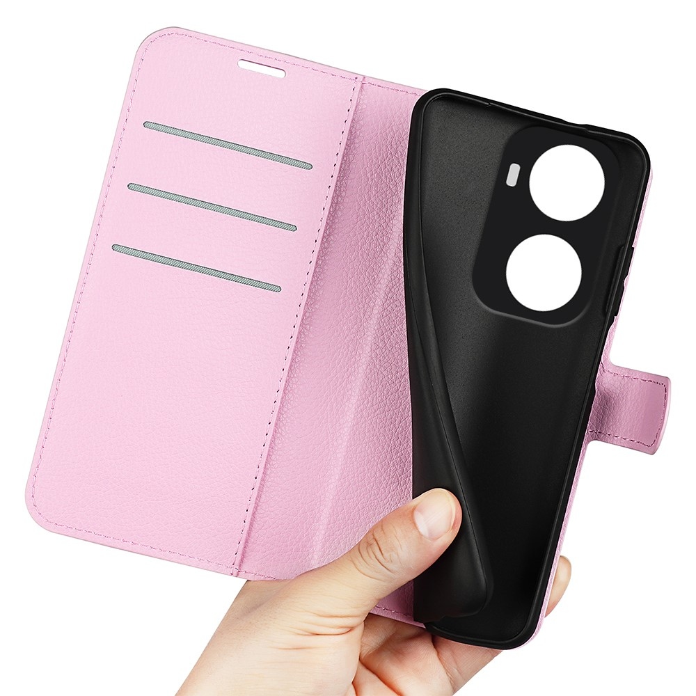 Litchi könyv tok Huawei Nova 12 SE-hez - rózsaszín