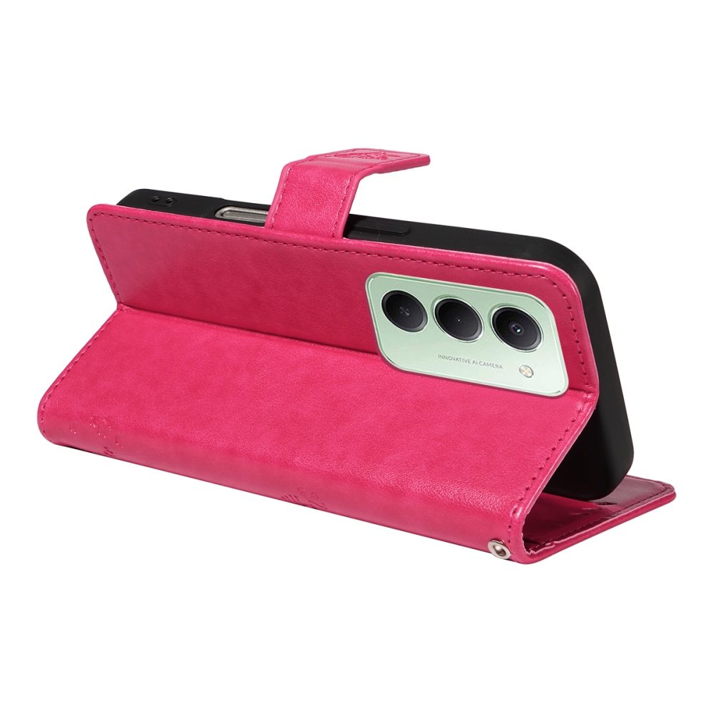 Fák könyve tok Xiaomi Redmi 15 4G (171mm) - rózsaszínű