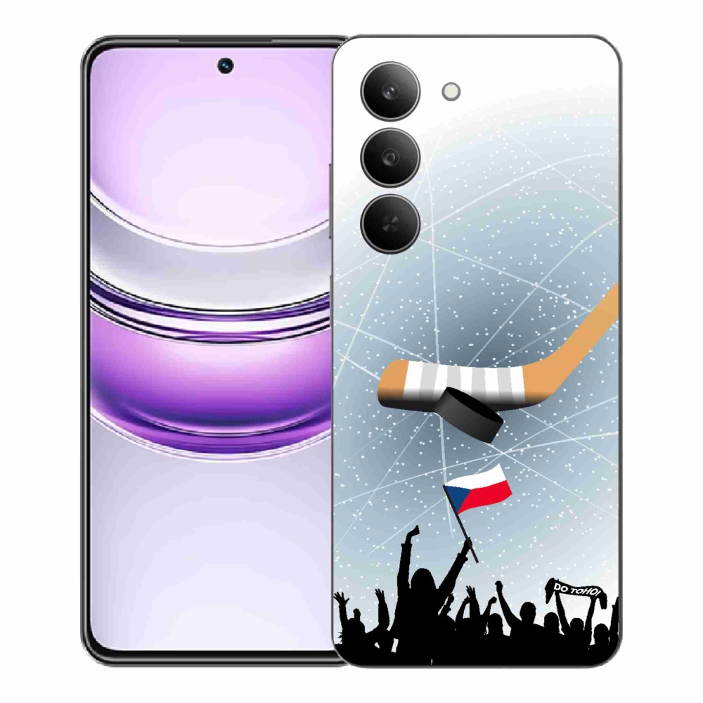 Gél borítás mmCase a Realme 14x 5G számára - hokiszurkolók