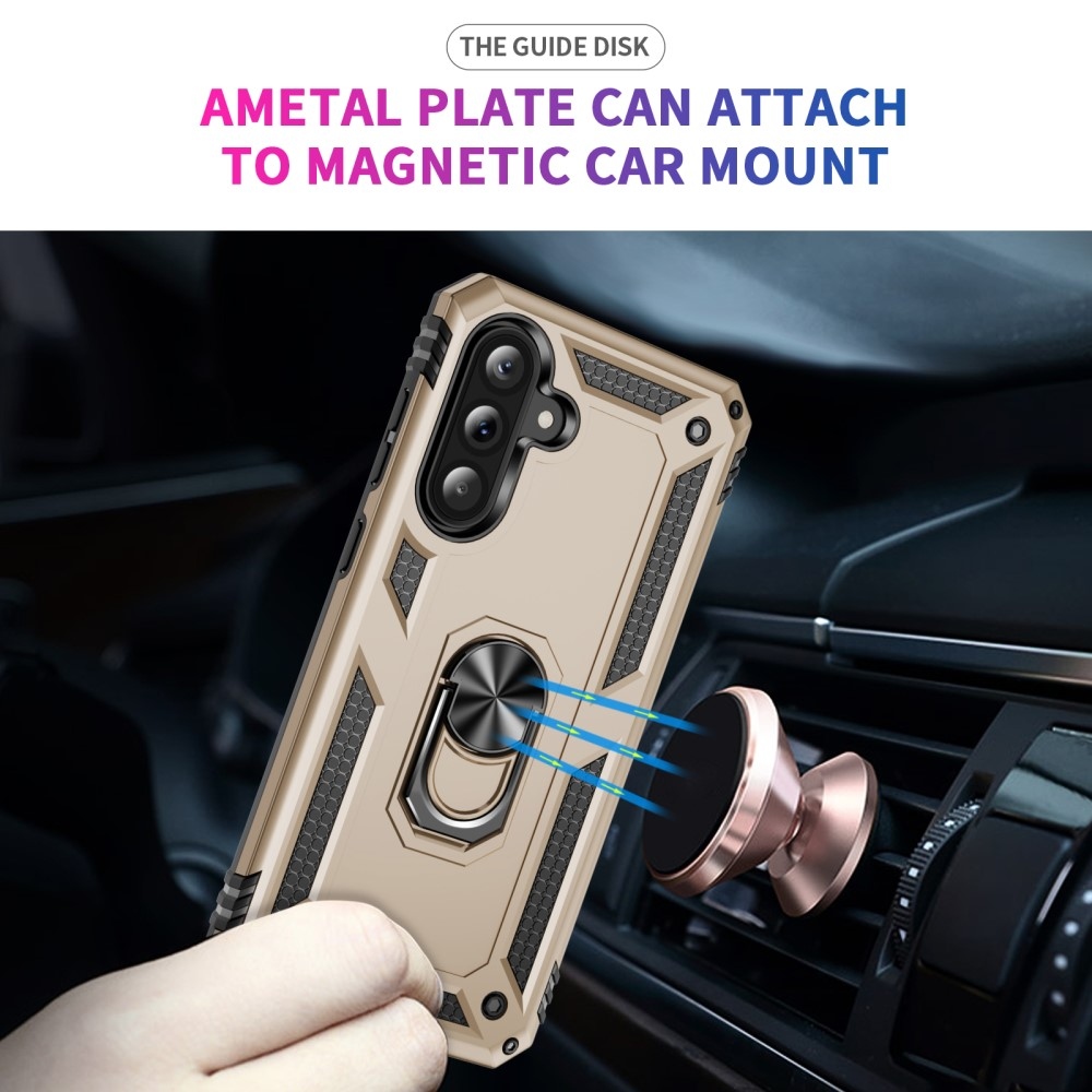 Gyűrűk tartós borítása Samsung Galaxy A56 5G - arany színű