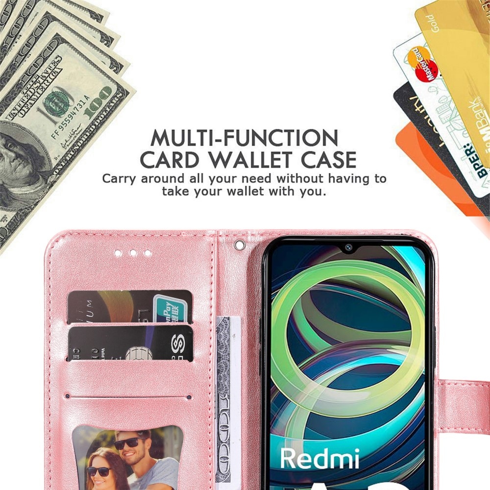 Mandala könyv tok a Xiaomi Redmi A3-hoz - rózsaszínű