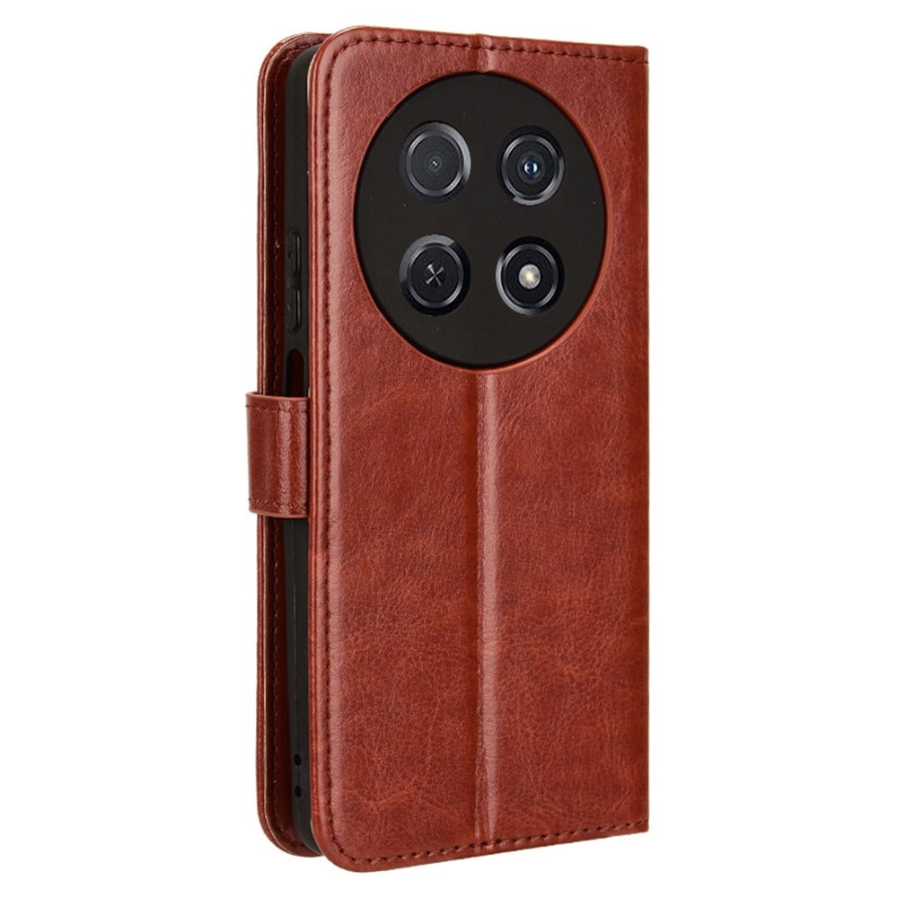 Őrült könyv tok a Huawei Nova 12i készülékhez - barna