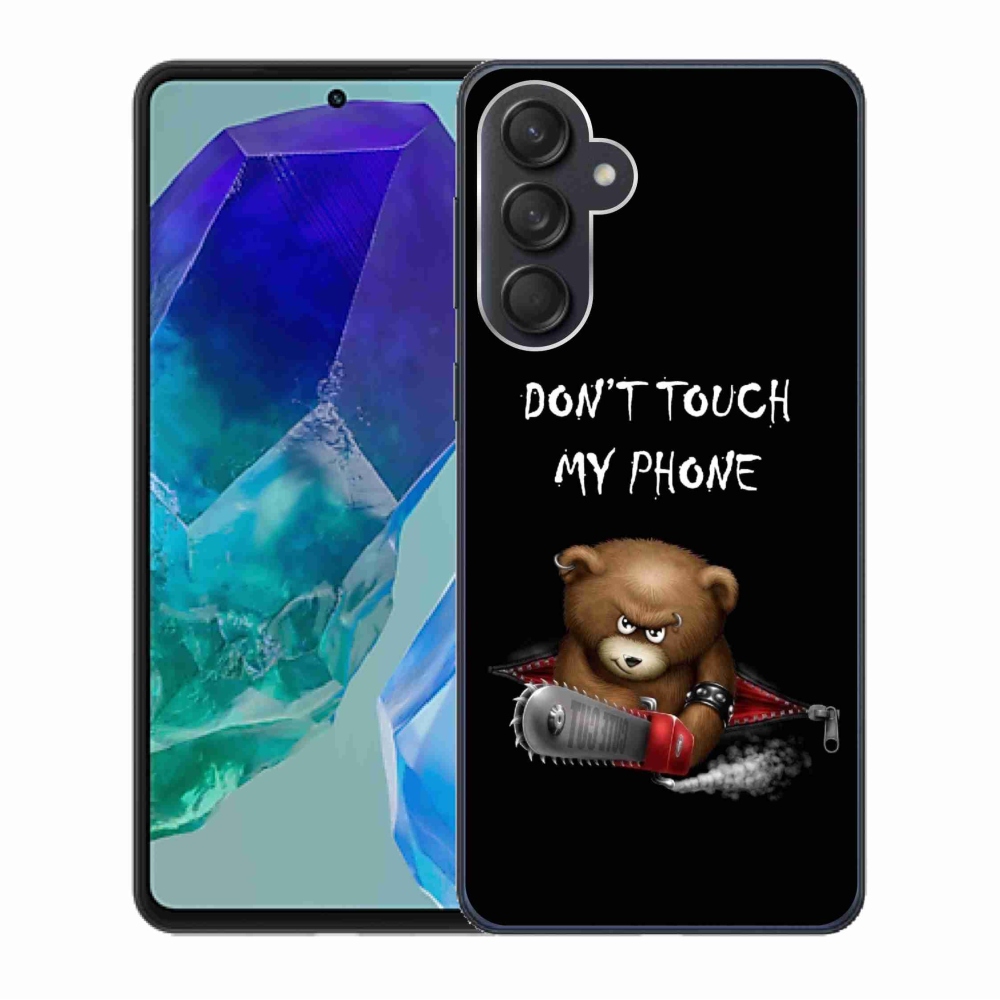 Gél védőburkolat mmCase Samsung Galaxy M55 5G - ne érintse meg a telefont