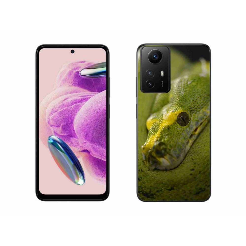 Gél borító mmCase a Xiaomi Redmi Note 12S-hez - kígyó 2