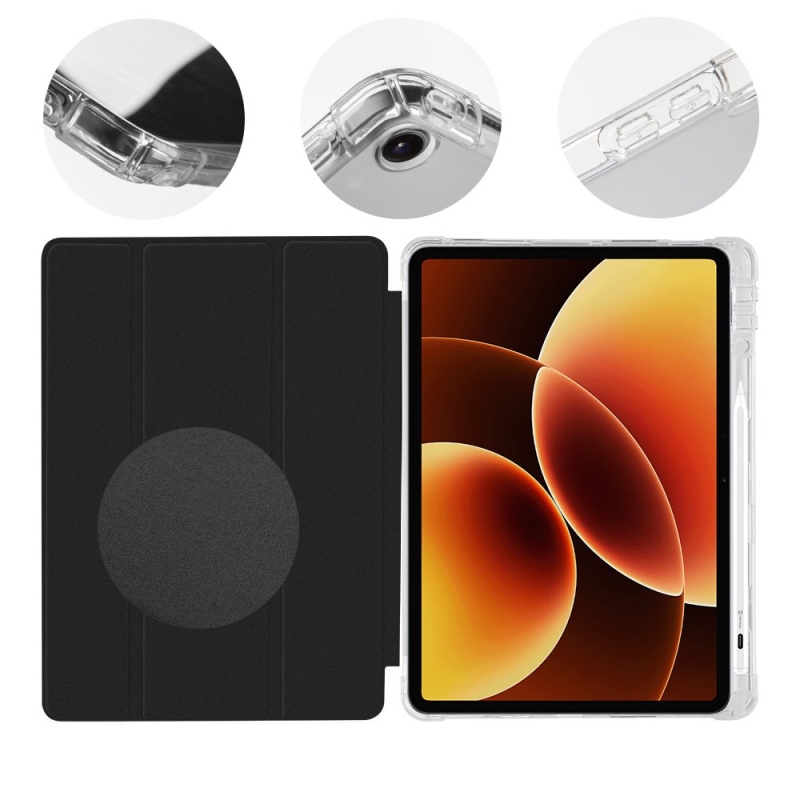 CSOMAG:ME MistyTab tok Xiaomi Pad 8/8 Pro fekete színhez
