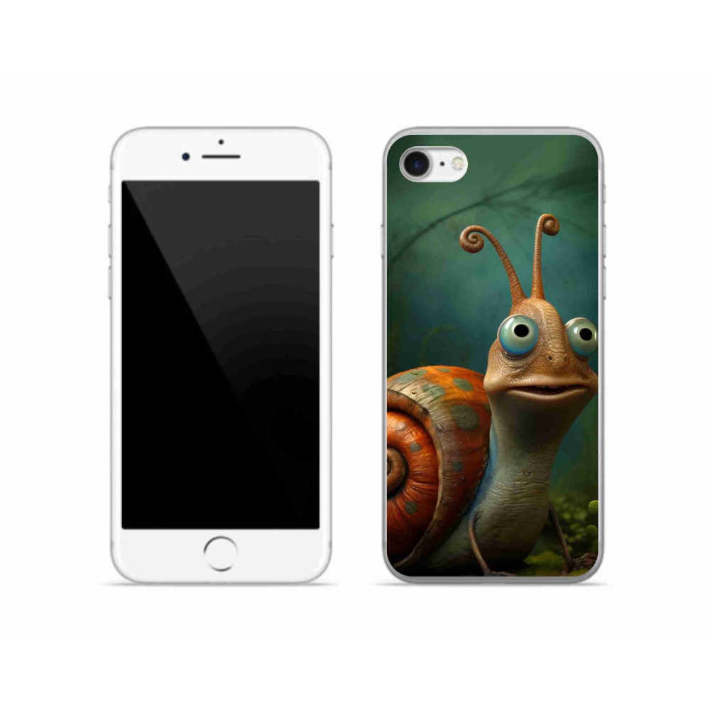 Zselés borítás mmCase iPhone SE (2022) - csiga