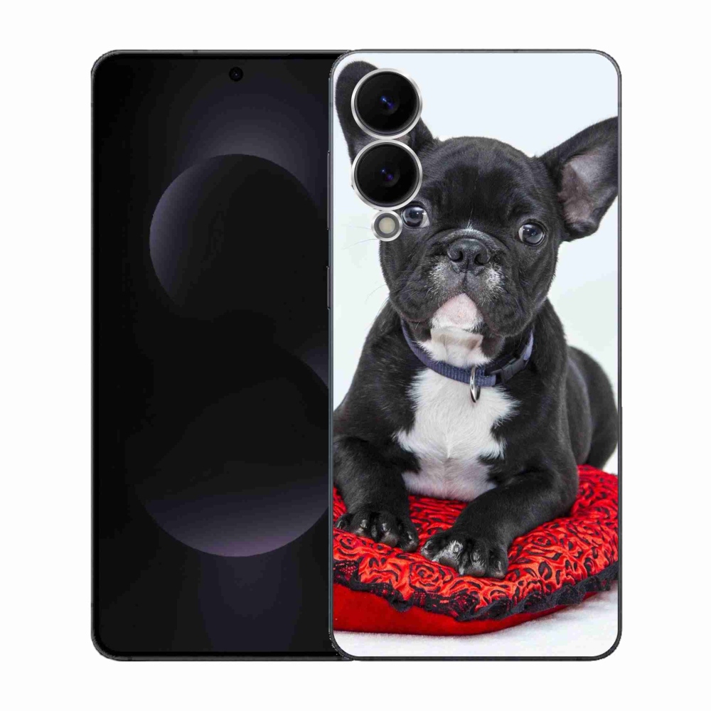 Gél borítás mmCase Samsung Galaxy S25 Edge készülékhez - bulldog