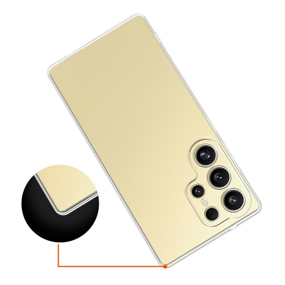 Átlátszó zselés tok Samsung Galaxy S25 Ultra - átlátszó