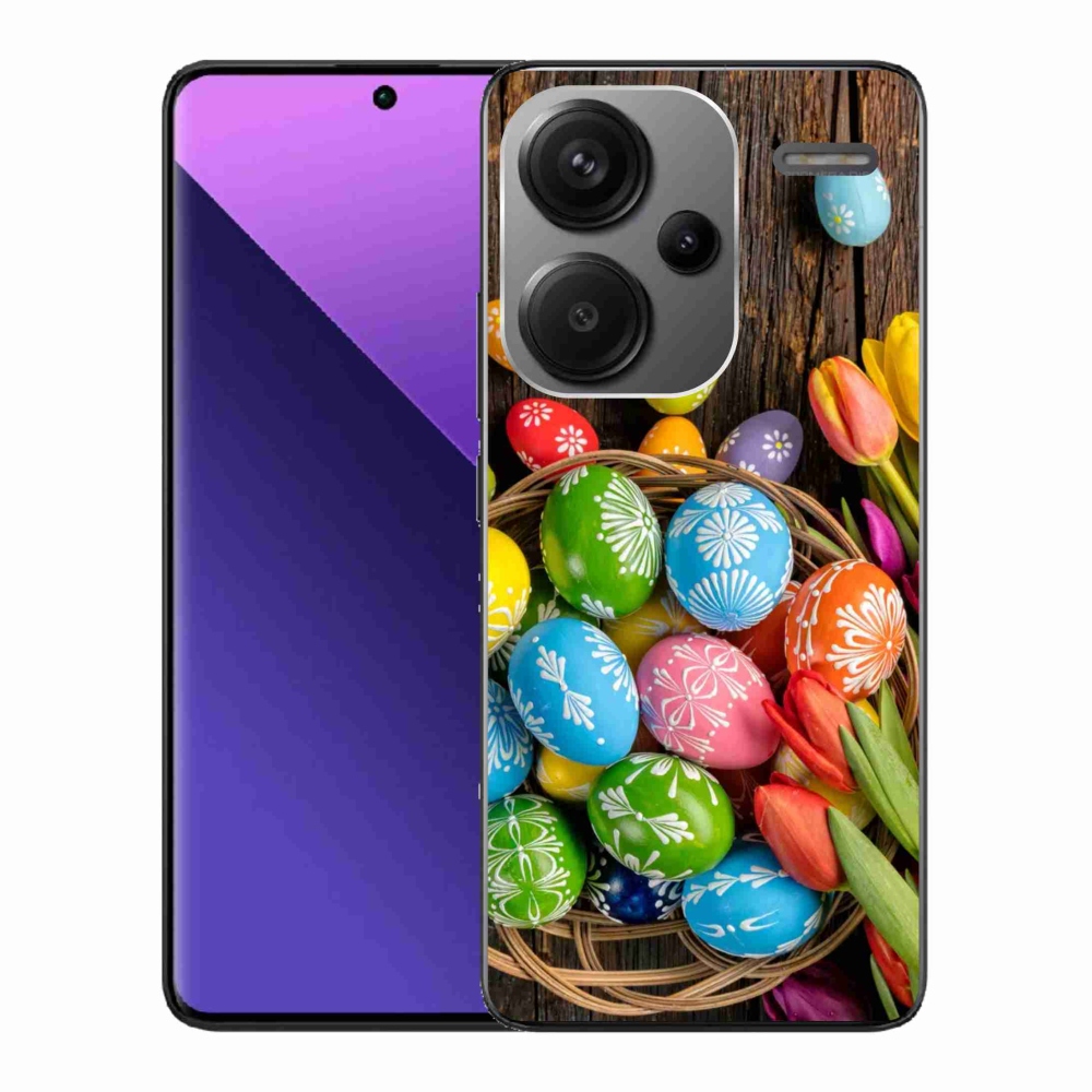 Gél borítás mmCase a Xiaomi Redmi Note 13 Pro+ 5G számára - Húsvéti tojások