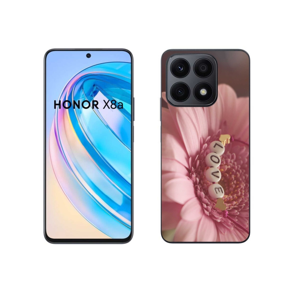 Gél borítás mmCase a Honor X8a számára - függő szerelem