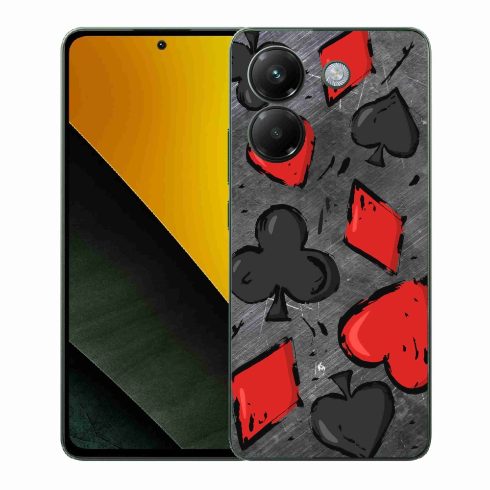 Gél borítás mmCase a Xiaomi Poco M7 Pro 5G-hez - kártya 1