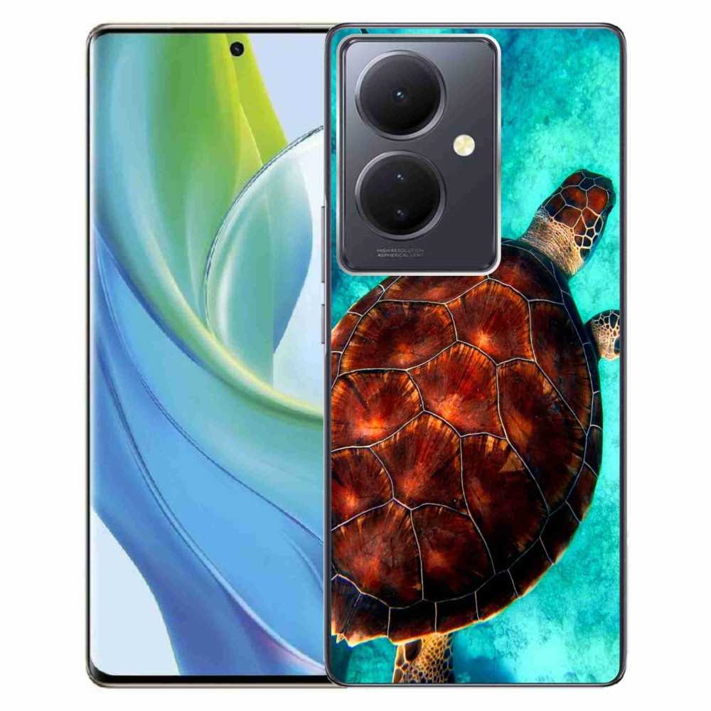 Gél borítás mmCase a Vivo V29 Lite 5G készülékhez - teknősbéka