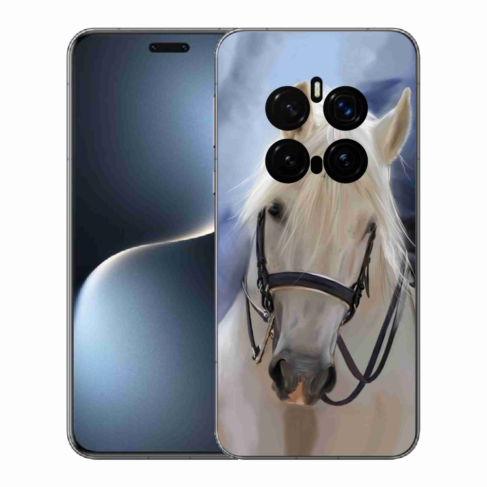 Gél borítás mmCase a Honor Magic 7 Pro 5G készülékhez - fehér ló