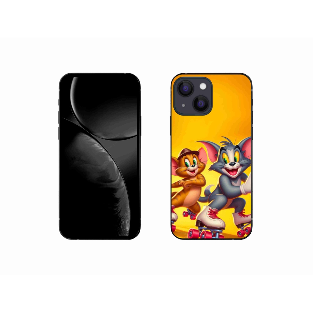 Zselés borítás mmCase iPhone 13 mini 5.4 készülékhez - tom a jerry