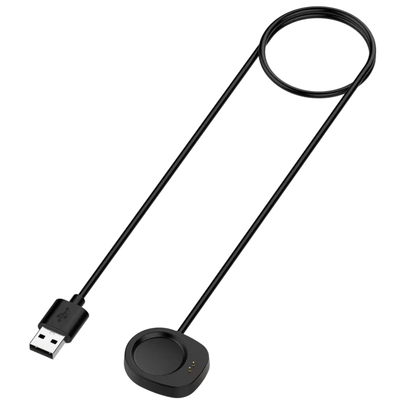 Taktikai USB-töltőkábel a Xiaomi Amazfit Active 3 Premium/Active Max/T-Rex 3/3Pro/Balance 1/2/Helio Strap készülékekhez
