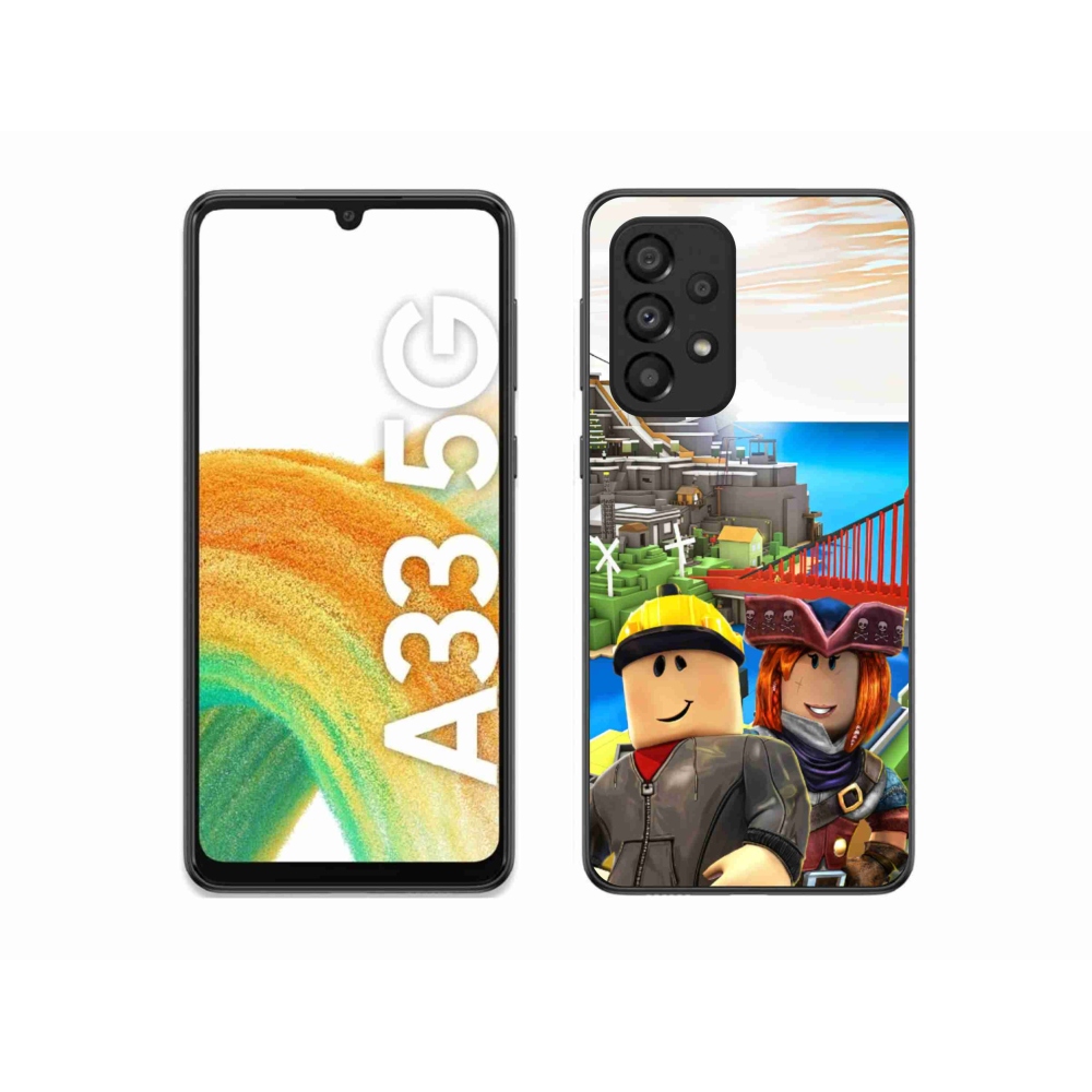 Zselés borítás mmCase Samsung Galaxy A33 5G - roblox 1