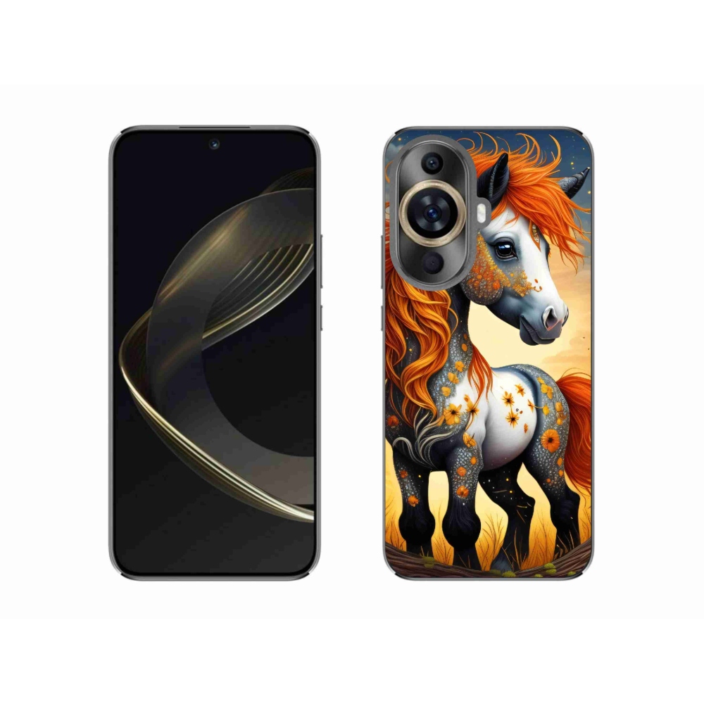 Gél borítás mmCase a Huawei Nova 11-en - színes póni
