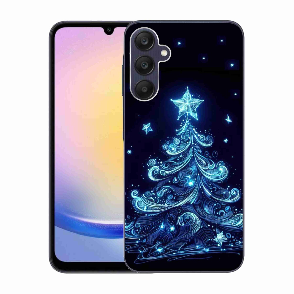 Gél borítás mmCase Samsung Galaxy A25 5G - neon karácsonyfa 4