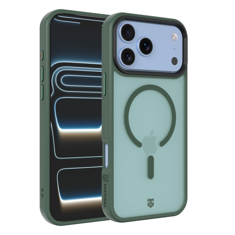 Tactical MagForce Hypersand tok az Apple iPhone 18 Pro/17 Pro készülékhez, erdőzöld színben