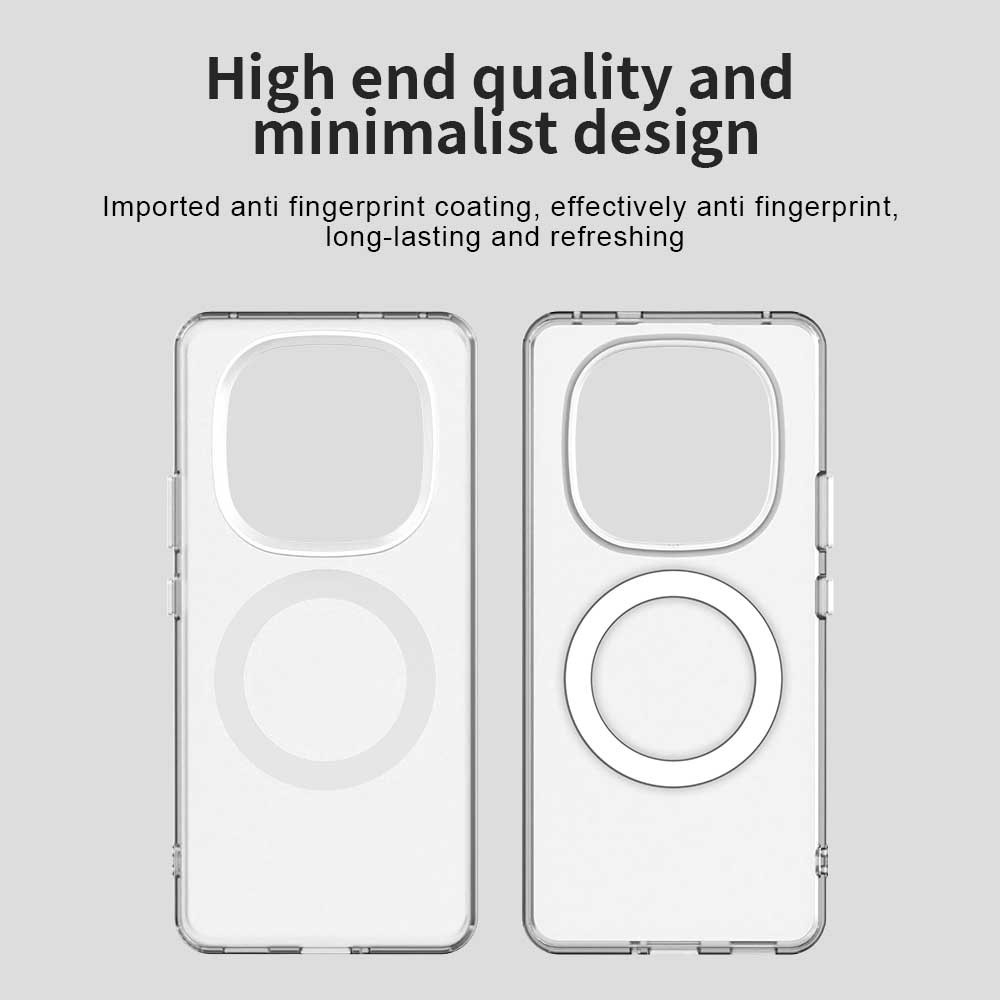 Candy zselés tok MagSafe-val Xiaomi Redmi Note 14 Pro+ 5G - fehér