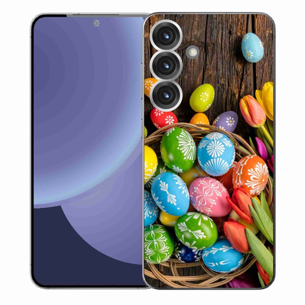 Gél védőhuzat mmCase Samsung Galaxy S25+ - Húsvéti tojás