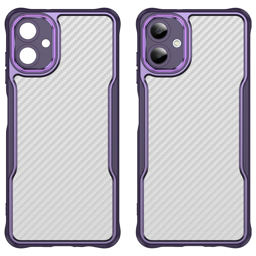 Textúrák tartós borító Samsung Galaxy A06 4G készülékhez - lila