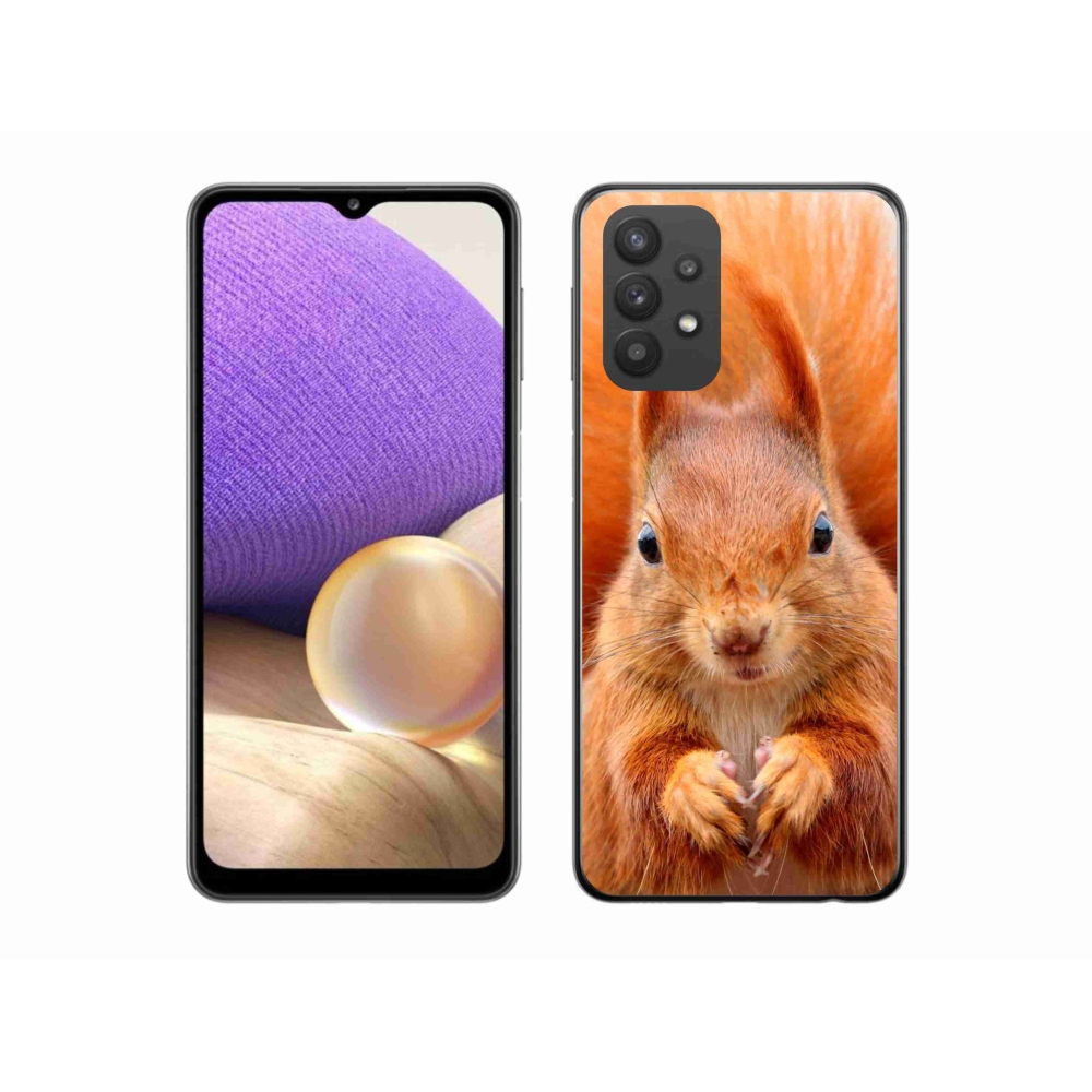 Zselés borítás mmCase Samsung Galaxy A32 5G - mókus