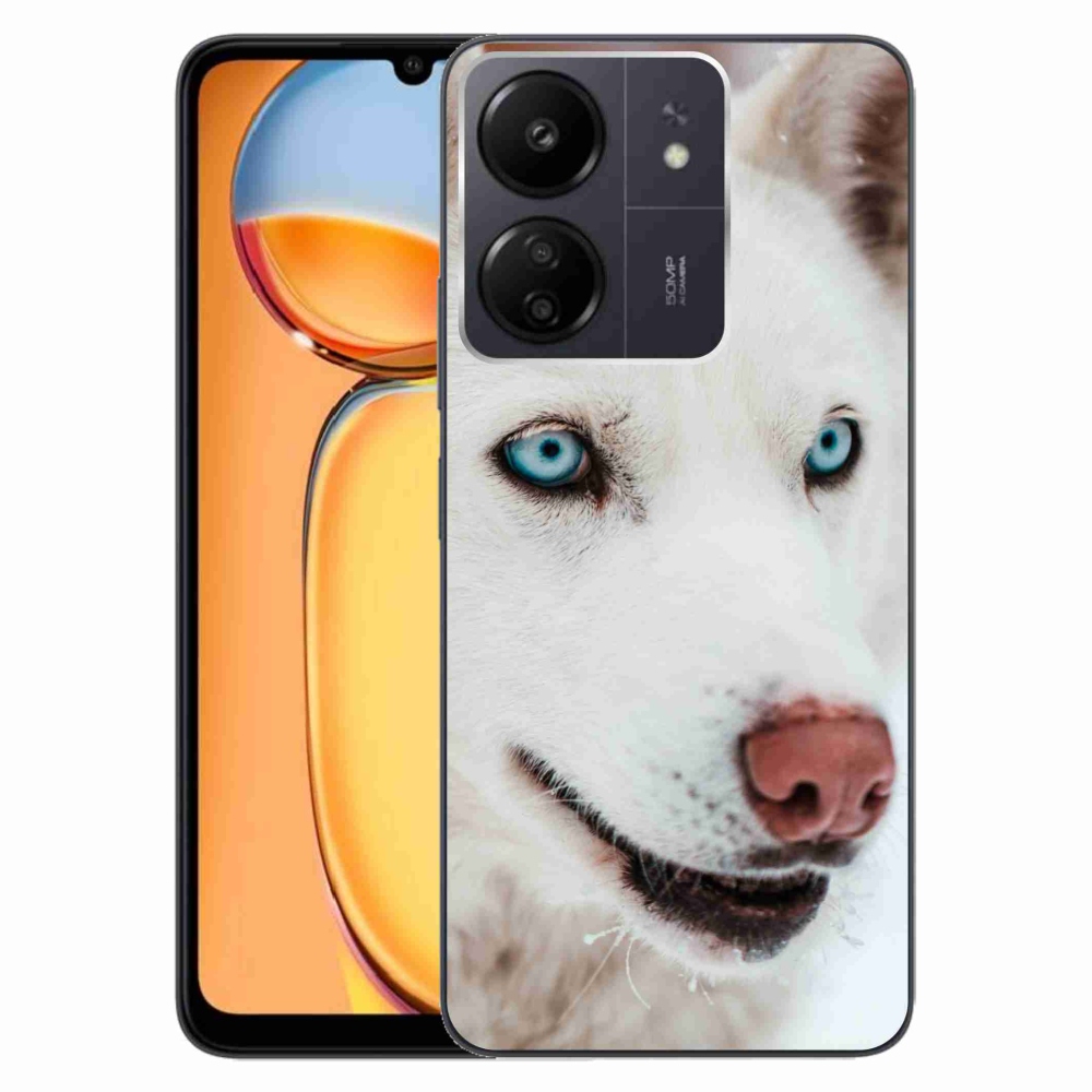 Gél tok mmCase a Xiaomi Poco C65/Redmi 13C-hez - kutyaszemmel nézve