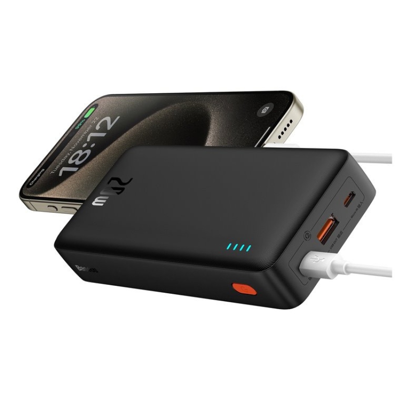 Baseus Airpow 20W gyorstöltős külső akkumulátor 20000mAh fekete