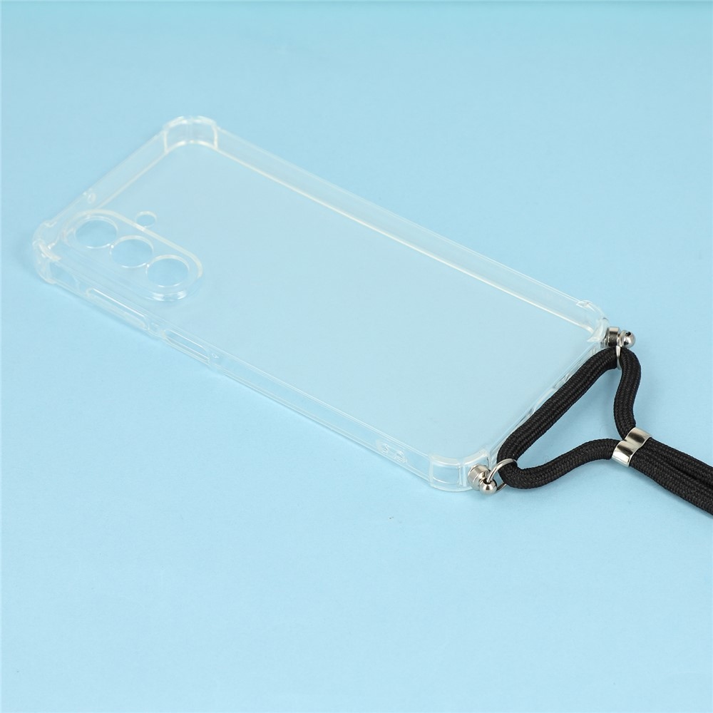 Átlátszó zselés tok húzózsinórral Samsung Galaxy A17 4G/5G-hez